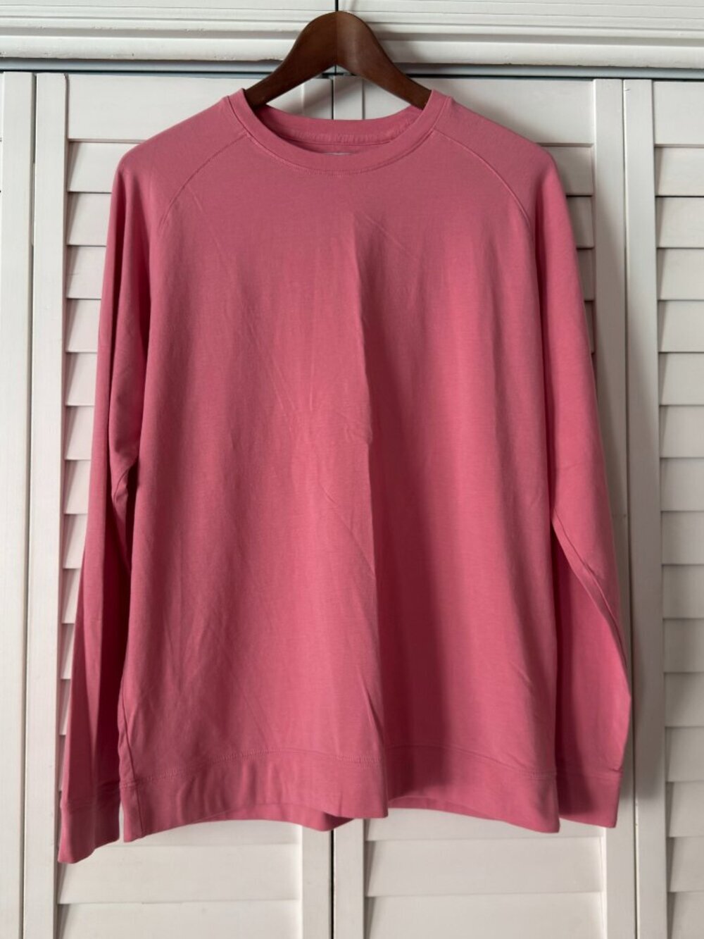 Gresham Reed Men's Crewneck Golf Shirt- 100% Pima Cotton - Size M